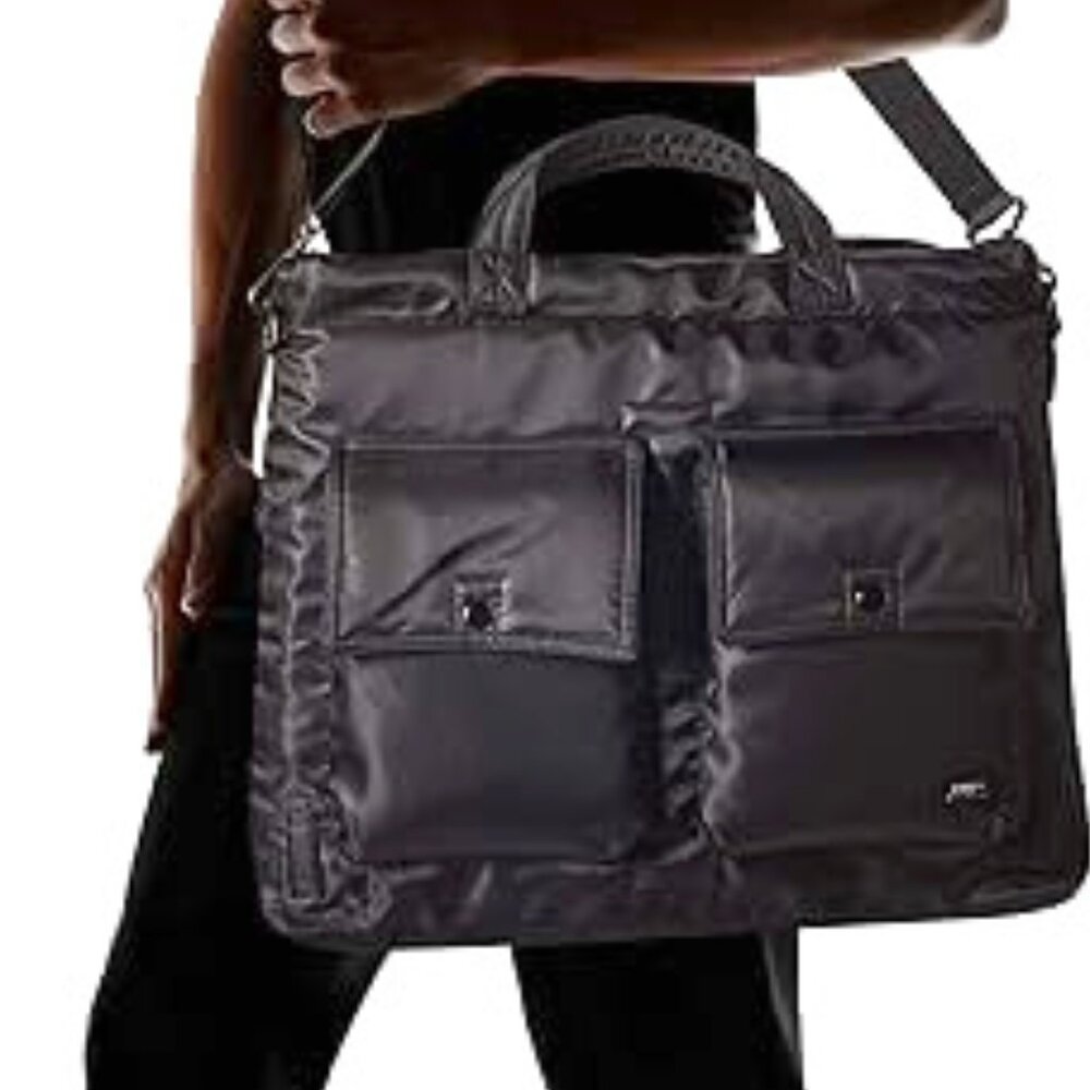 Obey Controller Messenger Bag Black Unisex Vegan Tote